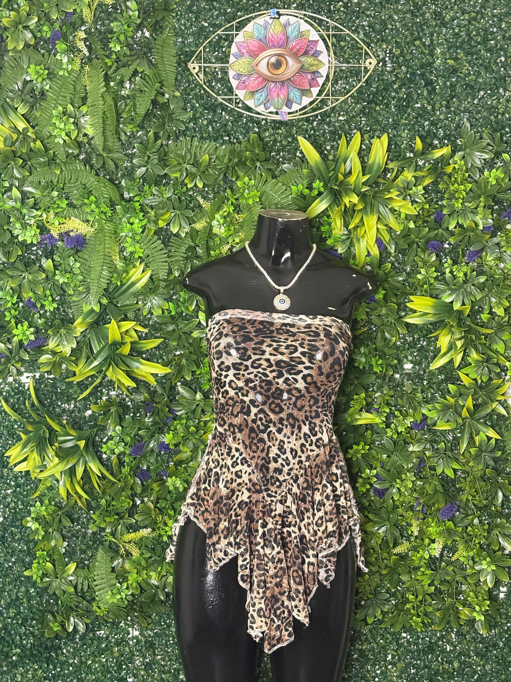 The "Feline Fine" Custom Ruffle Dress