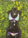 The Amethyst Aura Bikini Set