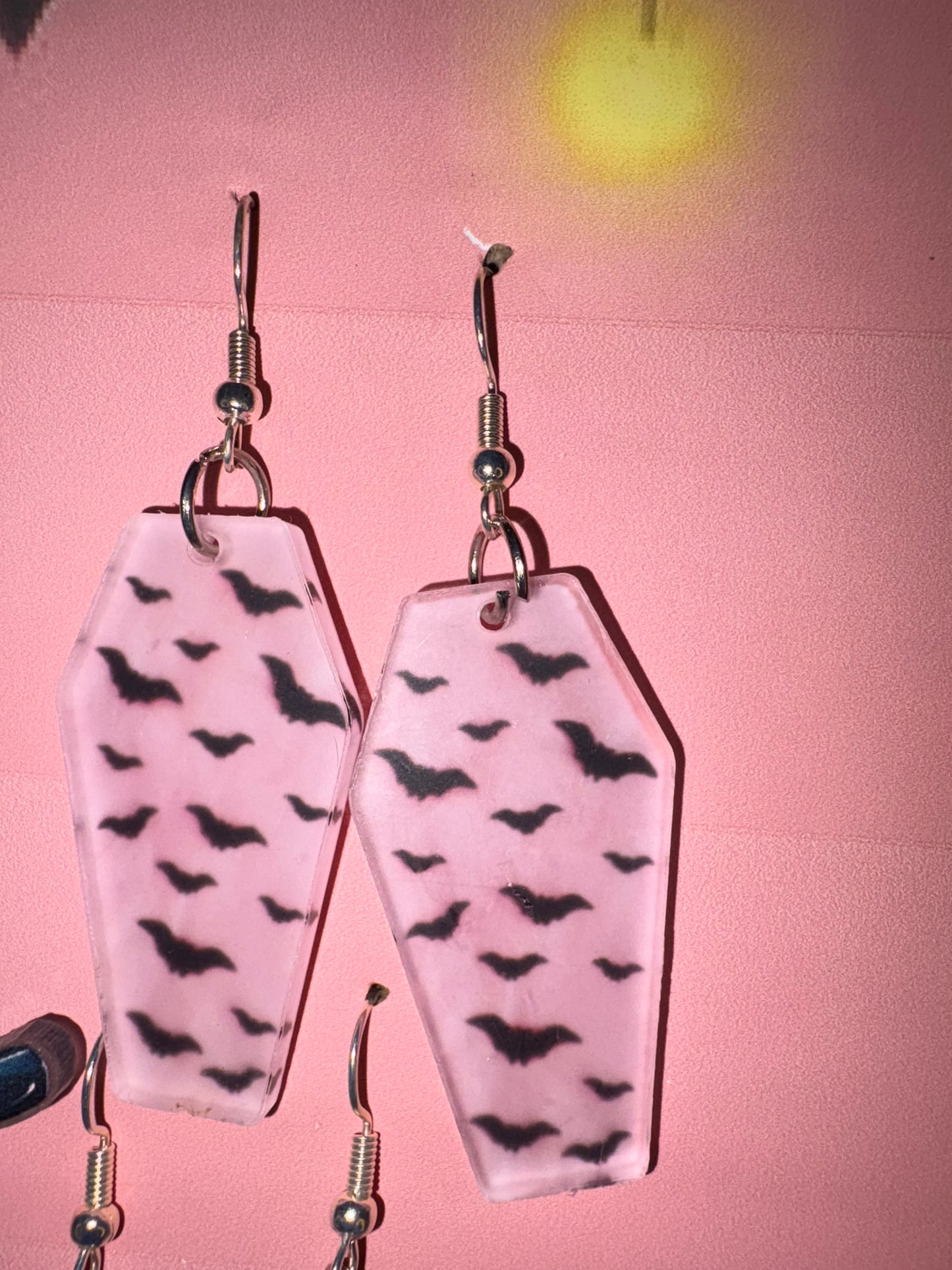Custom Handmade Luxury Resin Statement Earrings